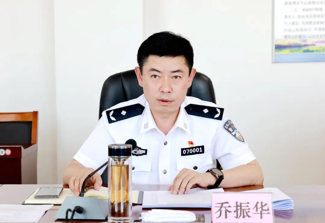 乔振华同志以普通党员身份参加党史学习教育专题组织生活会