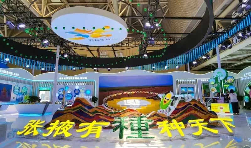 聚焦第三十一届兰洽会 | 金张掖玉米种子亮相兰洽会