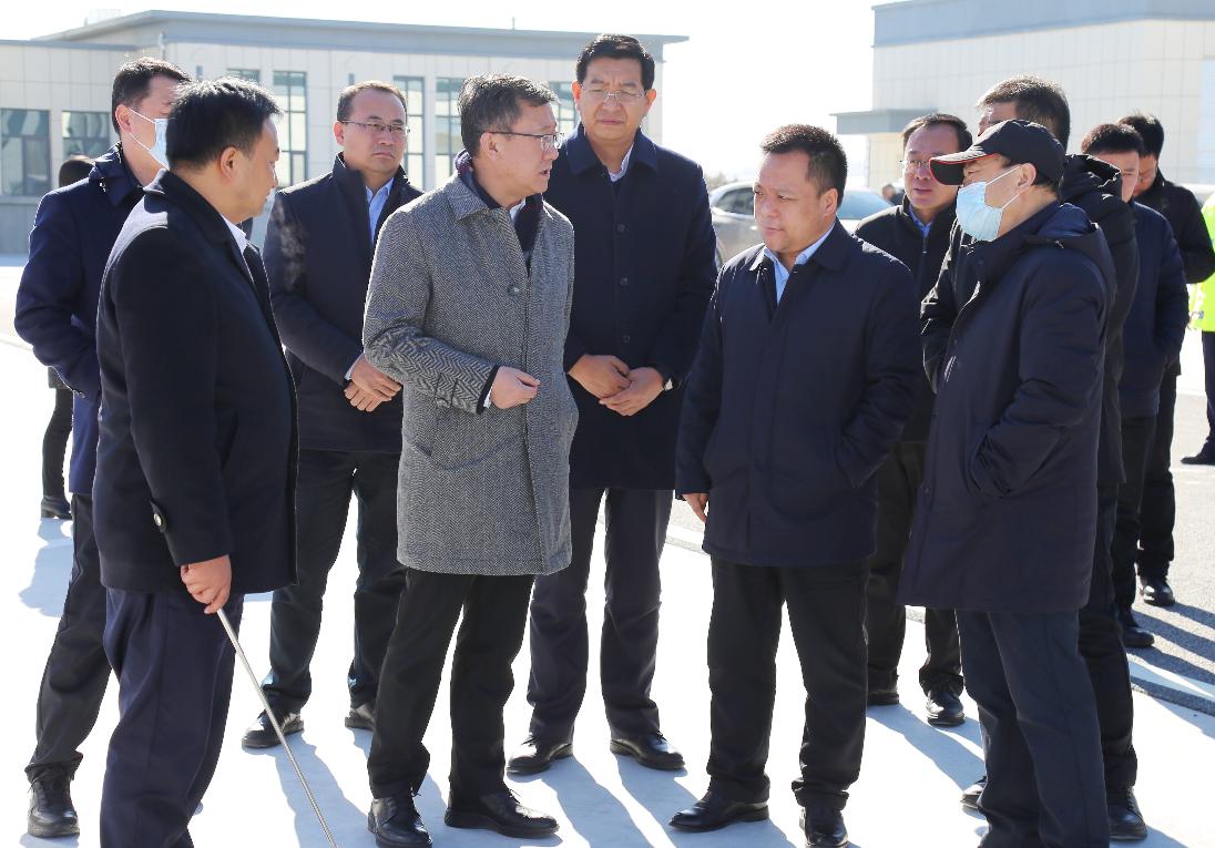 省交通运输厅厅长刘建勋在张掖调研交通重点项目建设工作