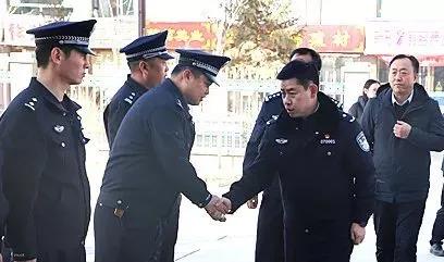 乔振华同志赴山丹县民乐县督导检查公安工作