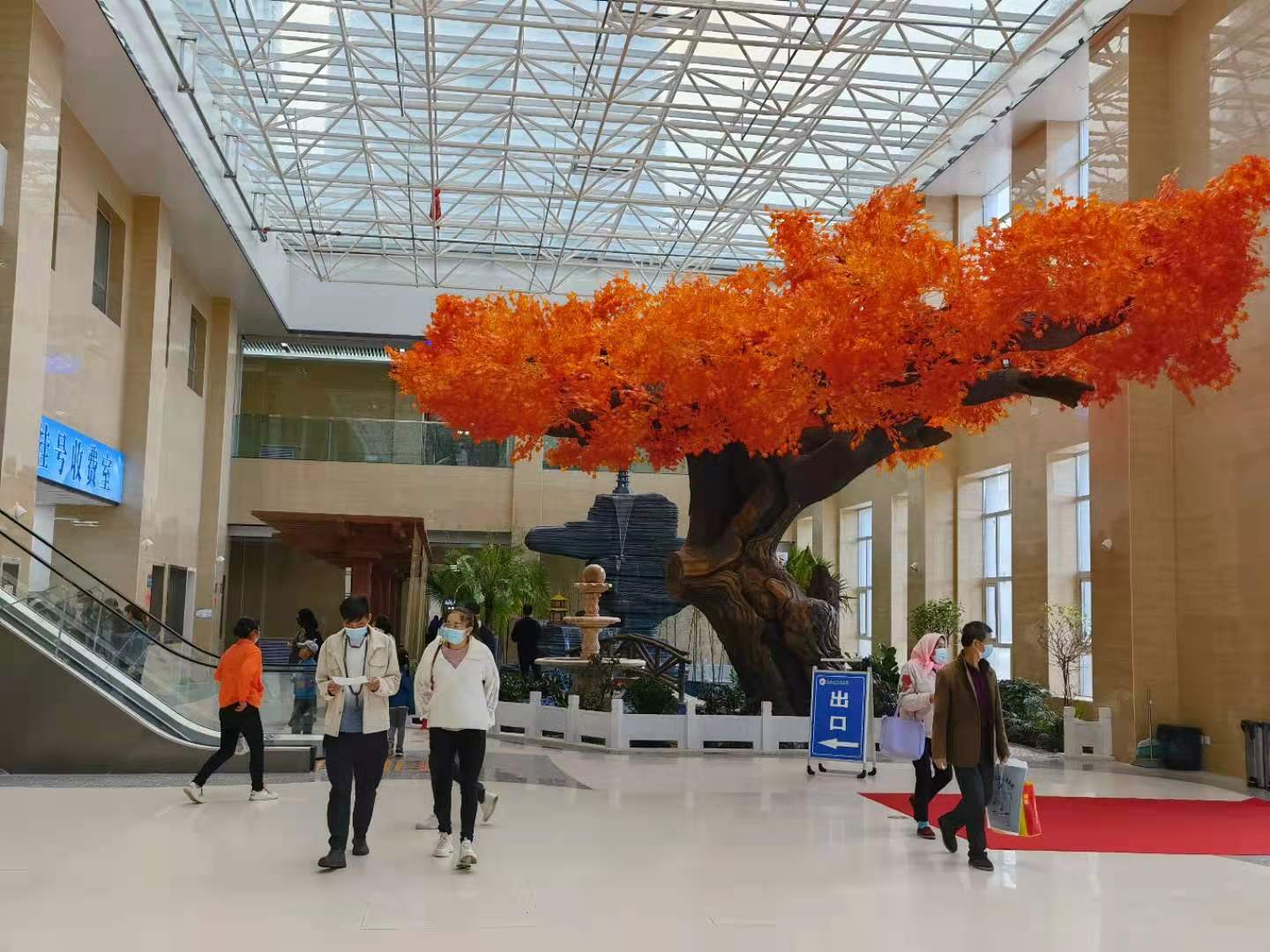 焕然一新民乐县人民医院大变装让民乐百姓实实在在地增强就医获得感